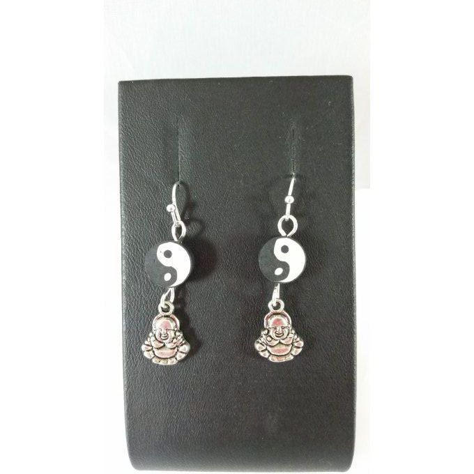 Boucles d'oreilles Bouddha